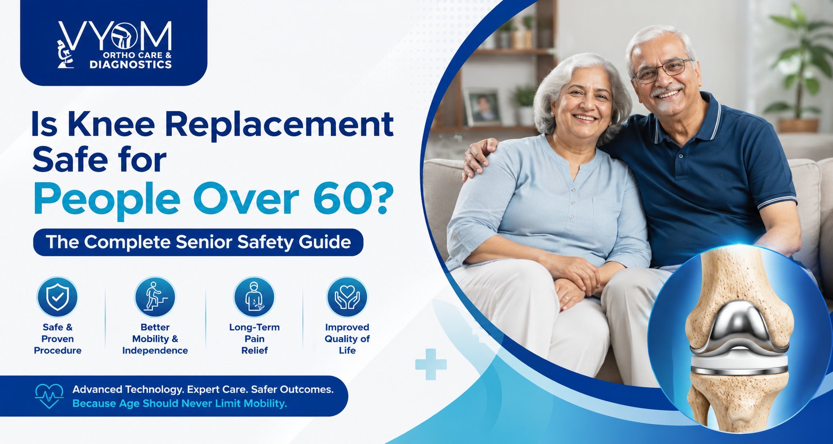 Knee Replacement Safe for People Over 60